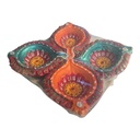 Handcrafted Clay Diya - Illuminate Your Karthigai Deepam
