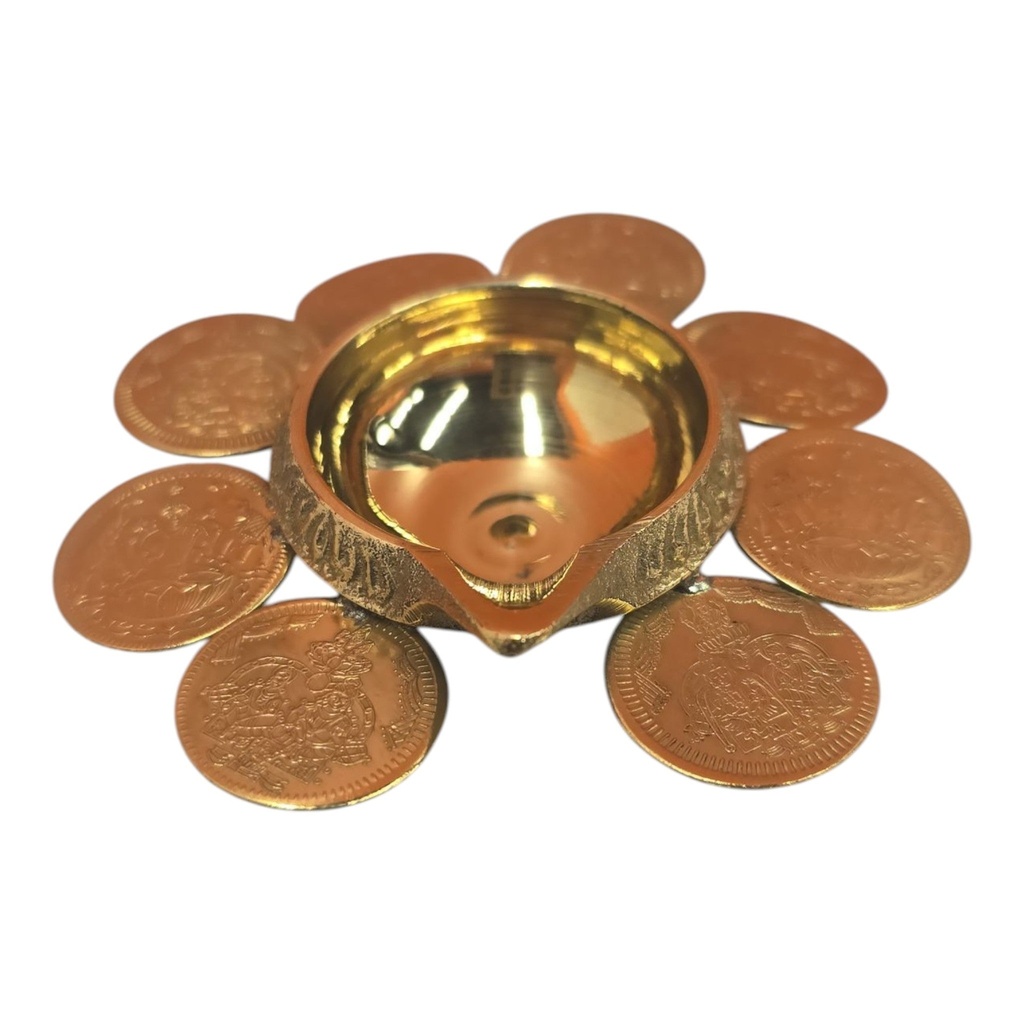 Kubera Manai & Kubera Vilaku Combo – Traditional Prosperity Set