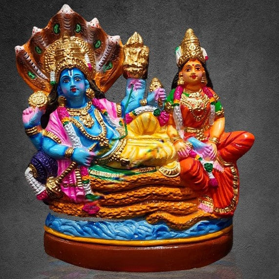 Vaikunda Lakshmi 16 Inch | Traditional Idol