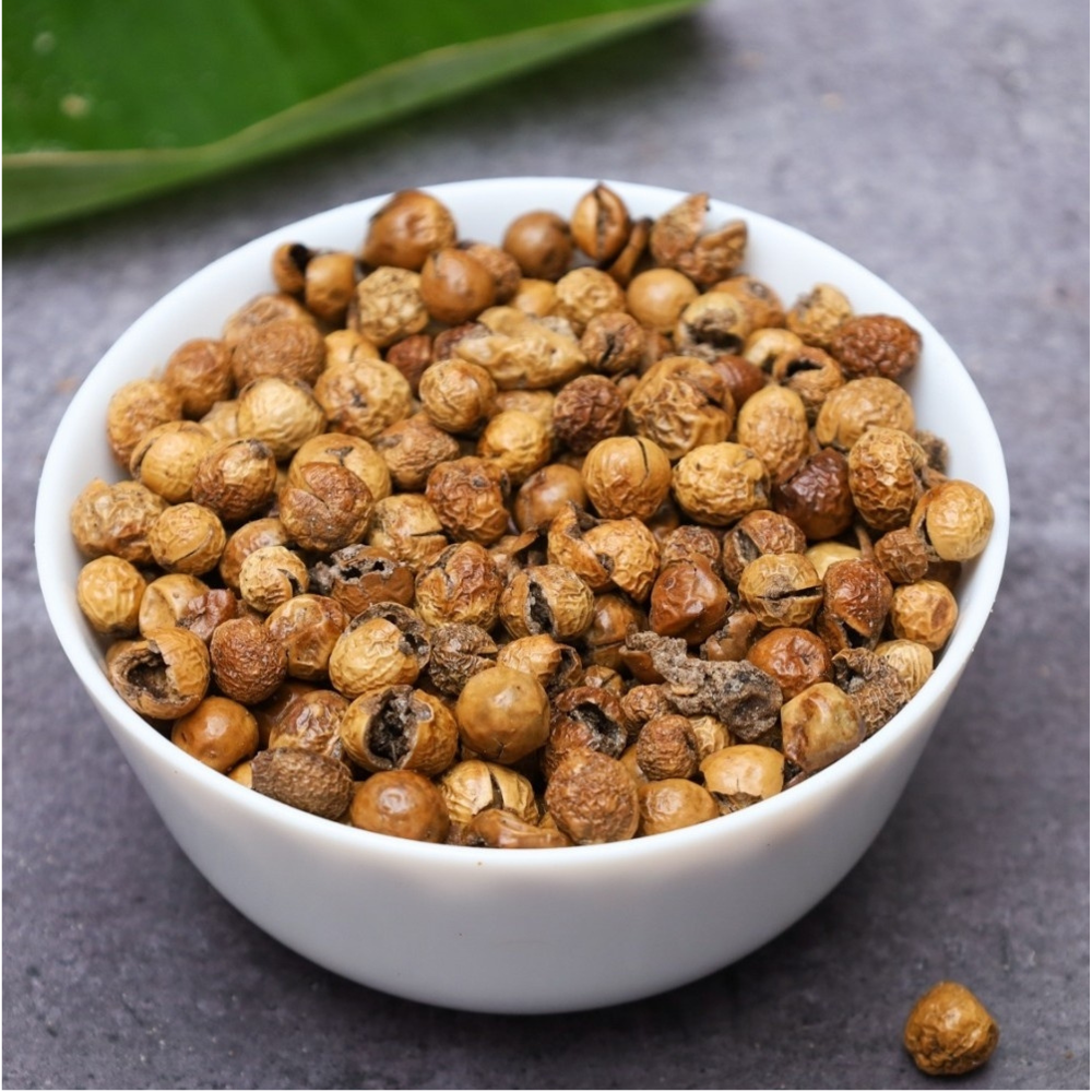 Sundakkai Vathal (Turkey Berry Fryums)