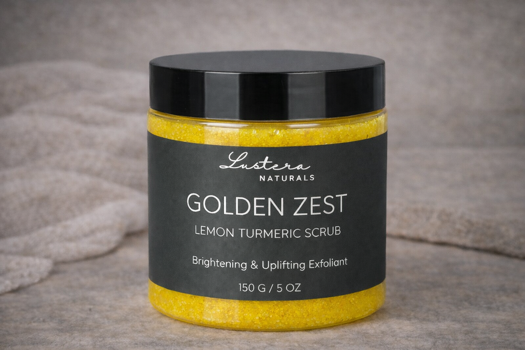 Golden Zest – Lemon Turmeric Scrub