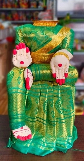Varalakshmi Amman Body 8" | Traditional Idol