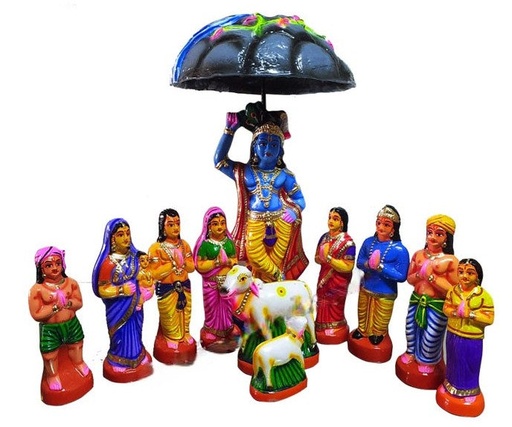 Govardhana Giri 20 Inch | Traditional Idol