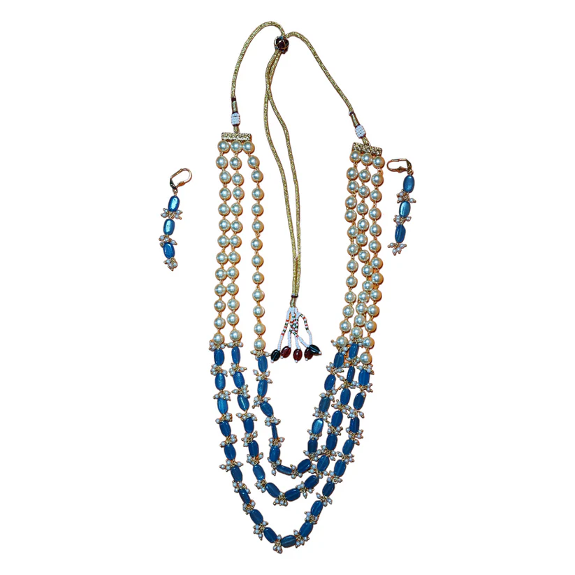 Necklaces Set Feroza Pearl Fancy Style Party wear | Traditional Fashion Jewellery
