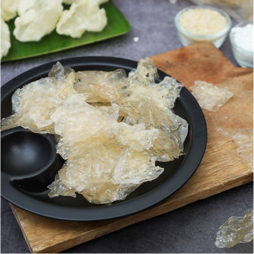 Javvarisi Vathal (Sago Fryums)