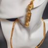 Necklaces Set Festival wear High Gold Polish Fancy Style Long Earrings