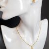 Necklaces Set High Gold Polish AD stones Fancy Style Party wear