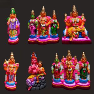 Arupadai Murugan Set 10 Inch
