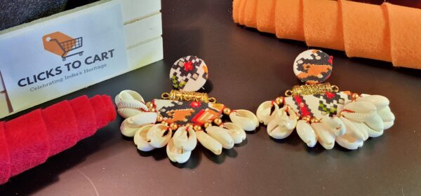 Studs Earrings Fabric Style Party wear Jimikki