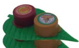 Kumkum and Turmeric Leaf Set
