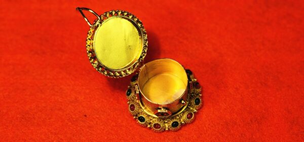Ramar, Lakshman, Sita devi and Hanuman Saffron Box Designer Style