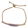 High Gold Polish AD stones Bracelet Fancy Style