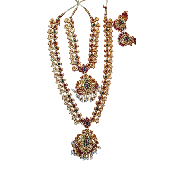 Necklaces Set Combo Antique Zinc Alloy  Style Matte Finish Party Wear