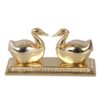 Double Golden Duck kumkum Box