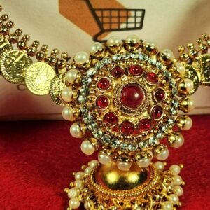 Necklaces Set Antique Coin Style High Gold Polish Pendant and Jimikki