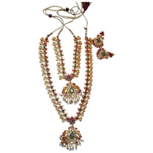 Necklaces Set Combo Antique Zinc Alloy Style Matte Finish Party Wear