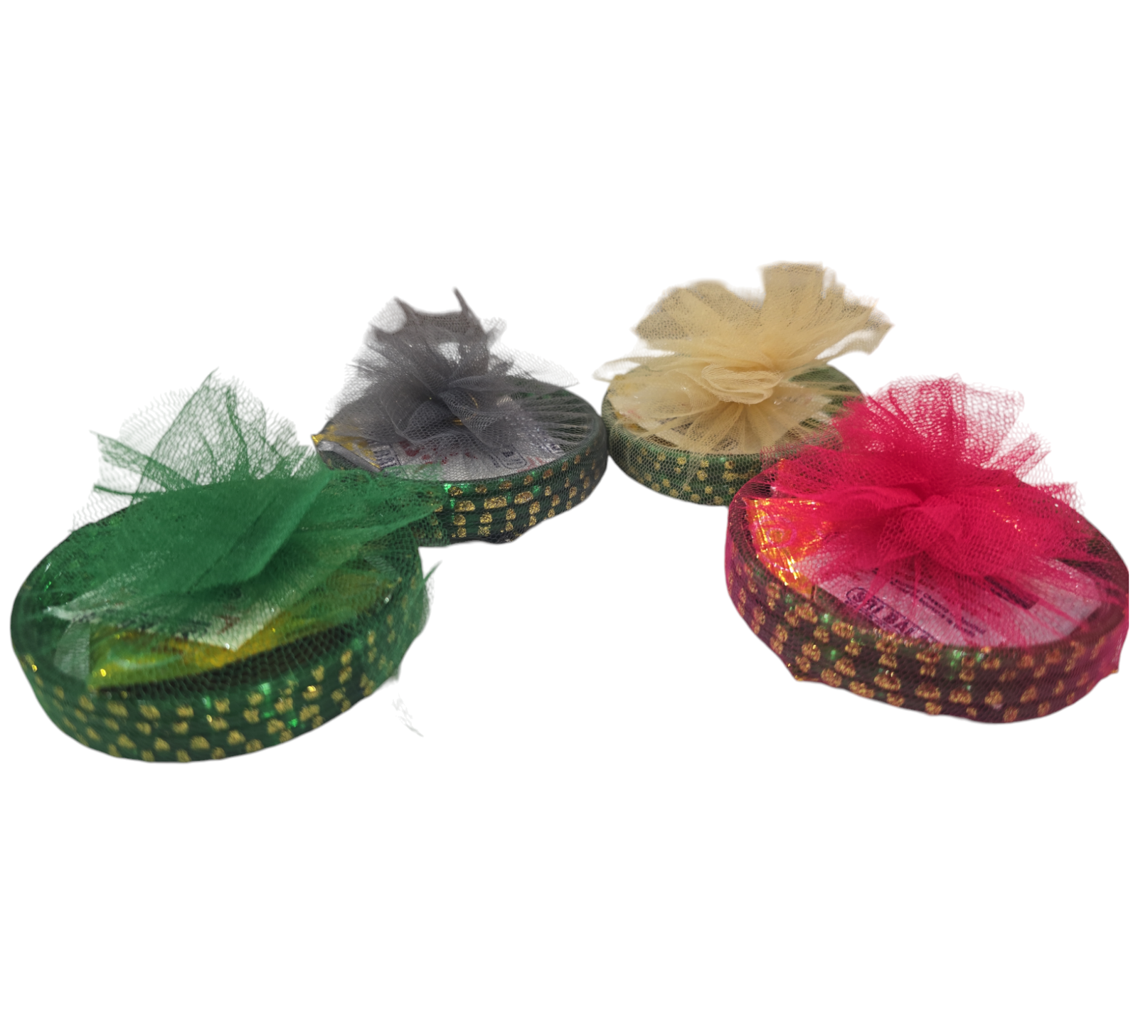 Bangle Haldi Kumkum Set – Return Gift for Pooja & Weddings | 4 Bangles + Turmeric + Kumkum - Image 2