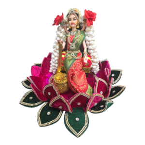 Varalakshmi Amman in Lotus 10 inch, 1 each